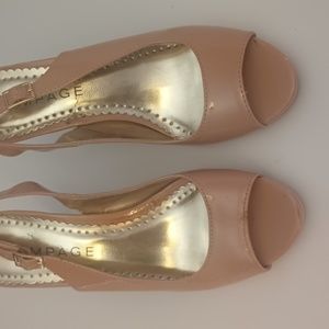 Rampage Sling back heels